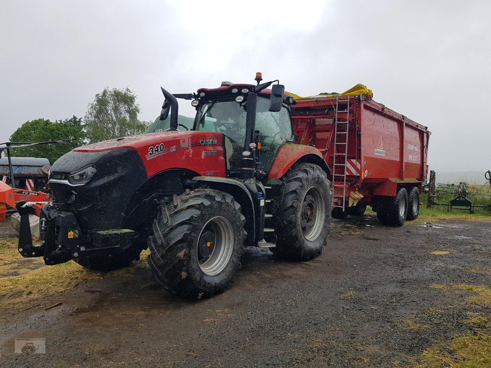 Traktor van het type Case IH Magnum 340, Gebrauchtmaschine in Olbernhau - Blumenau (Foto 4)