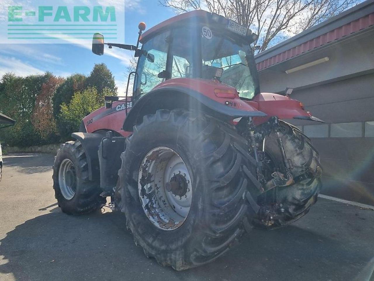 Traktor Türe ait Case IH magnum 340, Gebrauchtmaschine içinde SV. TROJIC (resim 3)