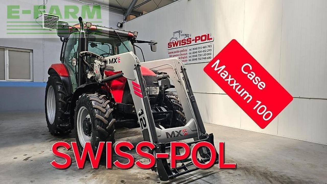 Traktor typu Case IH maxxum 100, Gebrauchtmaschine w MORDY (Zdjęcie 1)