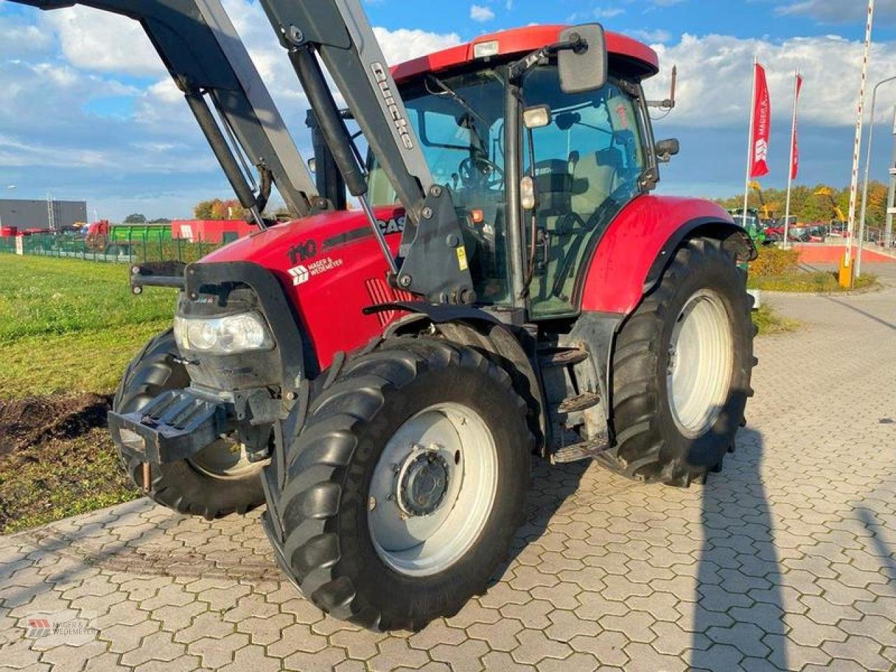 Traktor van het type Case IH MAXXUM 110 MC MIT FRONTLADER, Gebrauchtmaschine in Oyten (Foto 2)