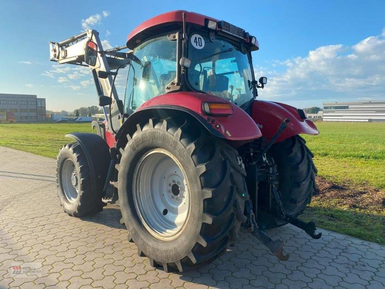 Traktor a típus Case IH MAXXUM 110 MC MIT FRONTLADER, Gebrauchtmaschine ekkor: Oyten (Kép 7)