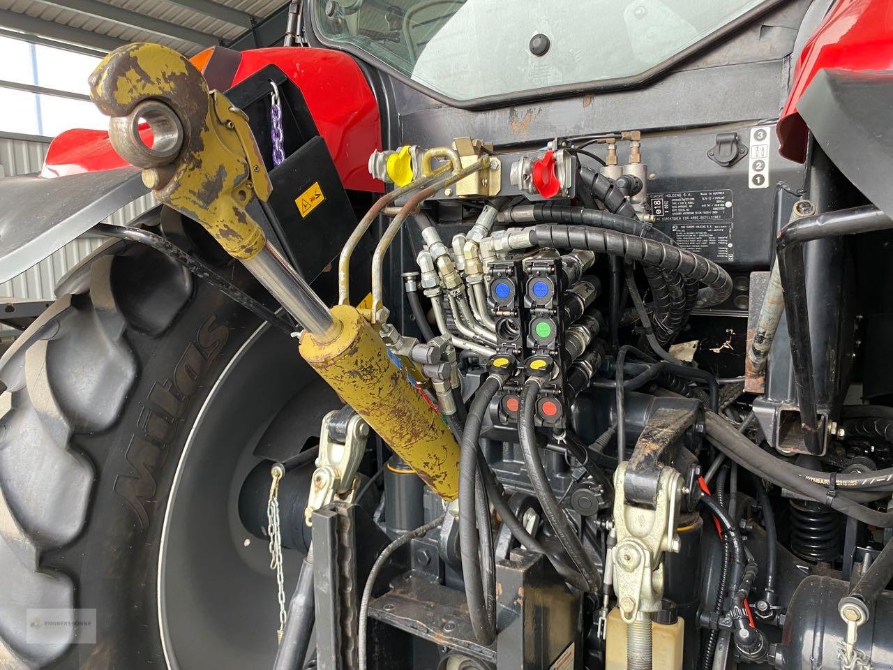 Traktor van het type Case IH Maxxum 110 MC, Gebrauchtmaschine in Twist - Rühlerfeld (Foto 12)