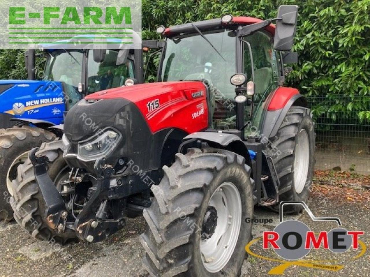 Traktor du type Case IH maxxum 115, Gebrauchtmaschine en GENNES-SUR-GLAIZE (Photo 1)