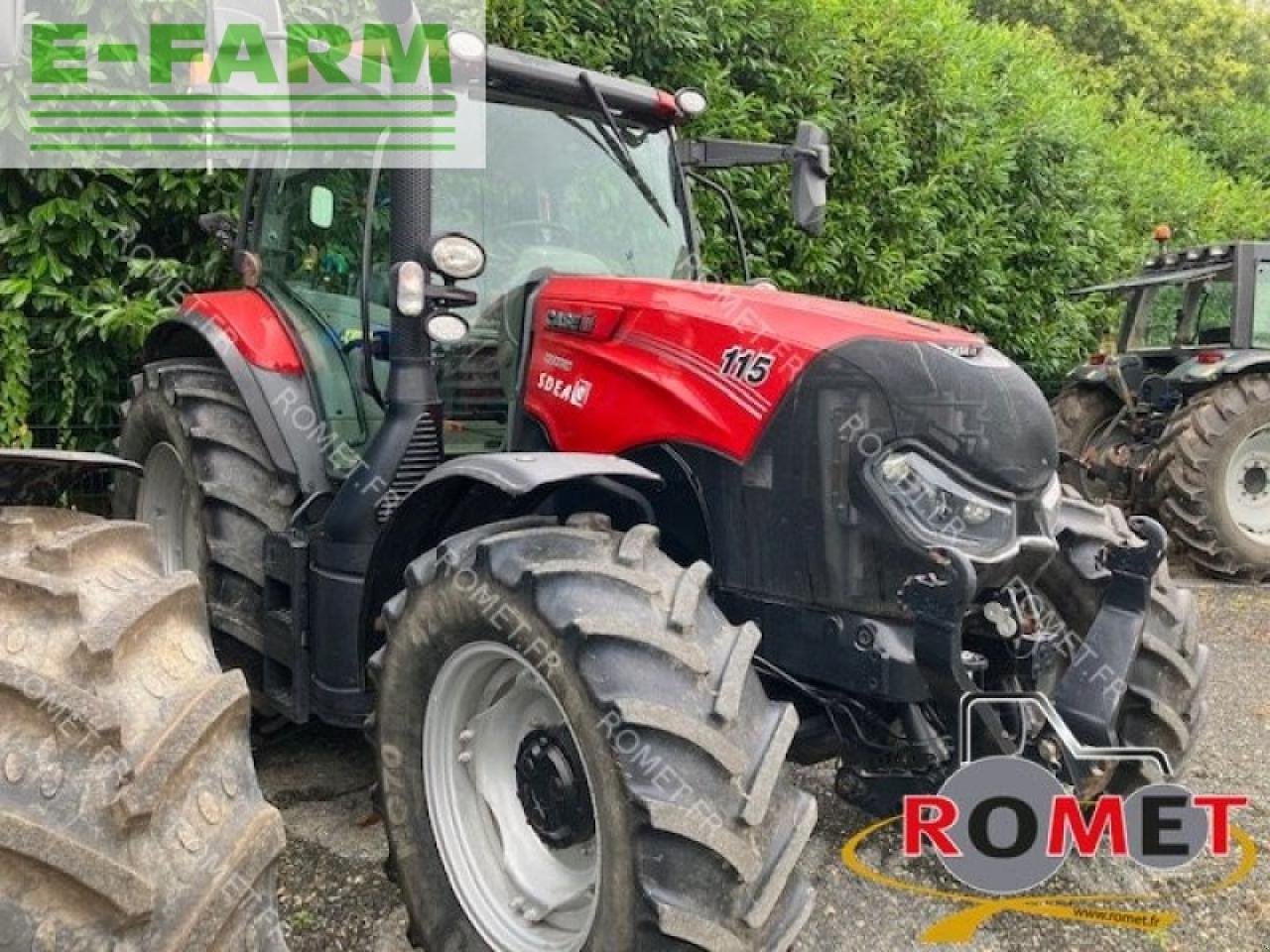 Traktor typu Case IH maxxum 115, Gebrauchtmaschine v GENNES-SUR-GLAIZE (Obrázok 2)