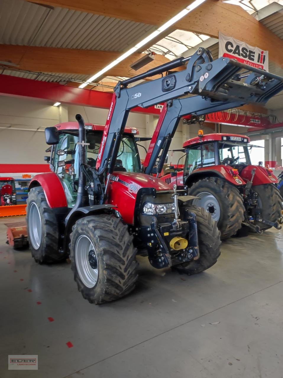 Traktor del tipo Case IH Maxxum 120 CVX, Gebrauchtmaschine en Luizhausen-Lonsee (Imagen 1)