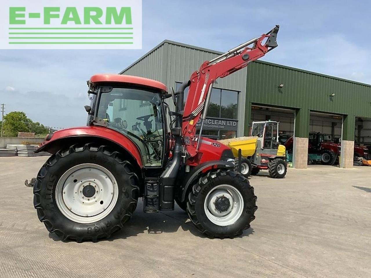 Traktor typu Case IH maxxum 120 tractor (st19744), Gebrauchtmaschine v SHAFTESBURY (Obrázok 1)