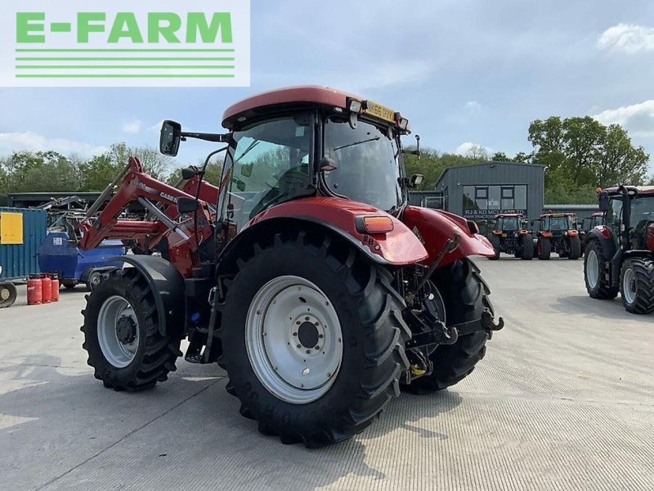 Traktor del tipo Case IH maxxum 120 tractor (st19744), Gebrauchtmaschine en SHAFTESBURY (Imagen 7)