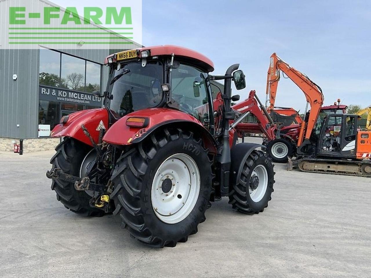 Traktor typu Case IH maxxum 120 tractor (st19744), Gebrauchtmaschine w SHAFTESBURY (Zdjęcie 8)