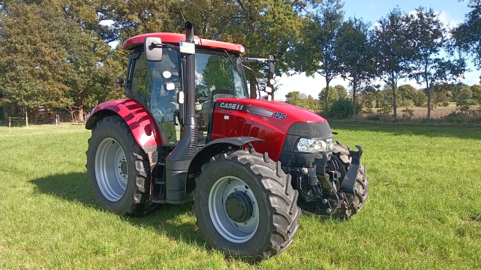 Traktor типа Case IH Maxxum 125 MC, Gebrauchtmaschine в Borken (Фотография 9)