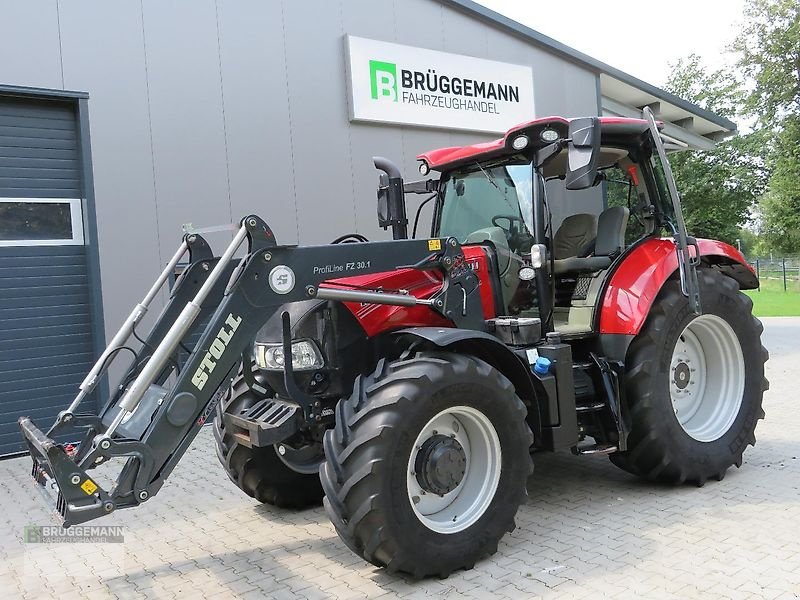 Traktor типа Case IH Maxxum 125 mit Stoll Frontlader, Gebrauchtmaschine в Meppen (Фотография 10)