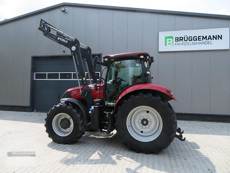 Traktor des Typs Case IH Maxxum 125 mit Stoll Frontlader, Gebrauchtmaschine in Meppen (Bild 1)