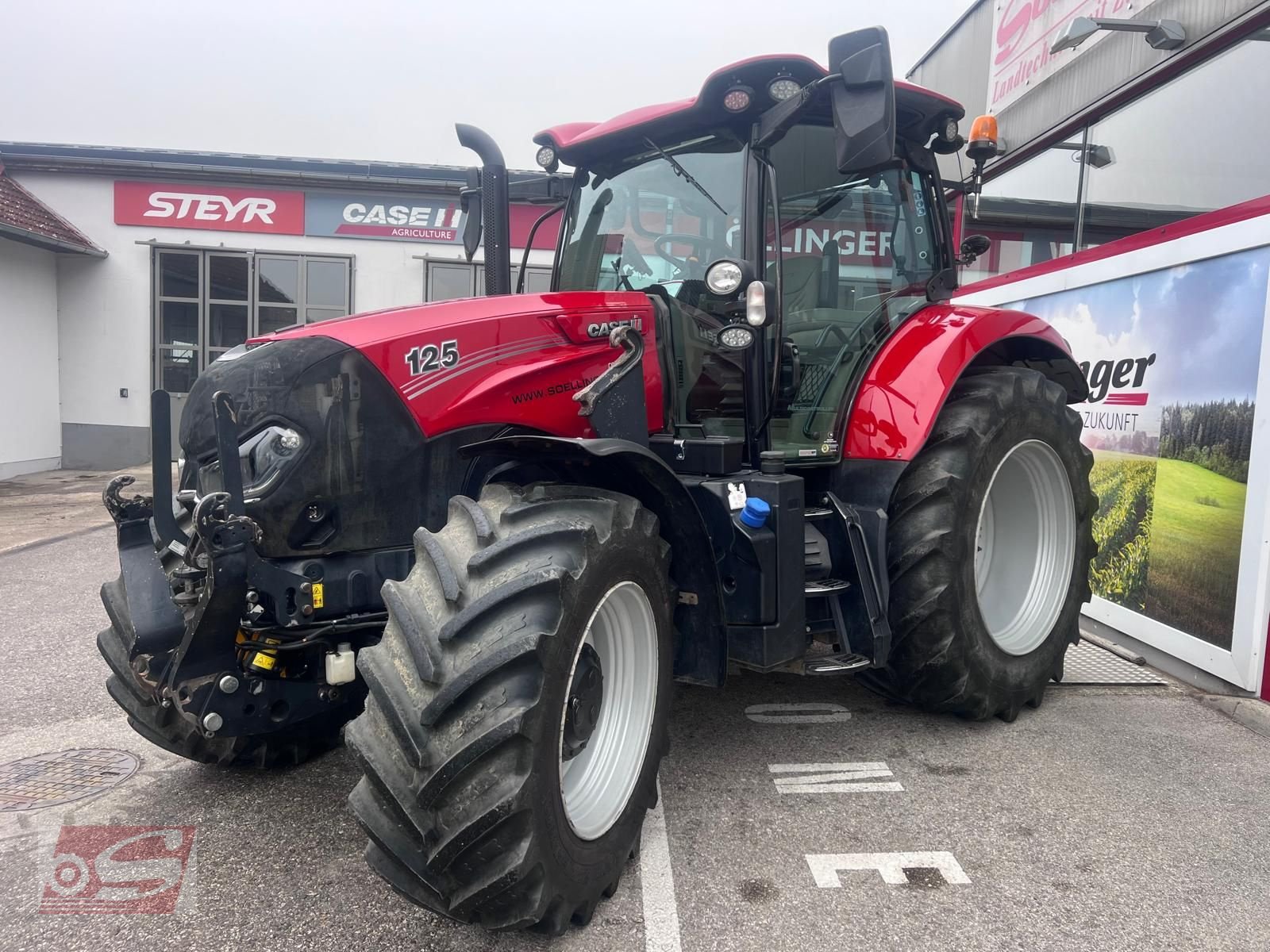 Traktor des Typs Case IH Maxxum 125 Multicontroller, Gebrauchtmaschine in Offenhausen (Bild 11)