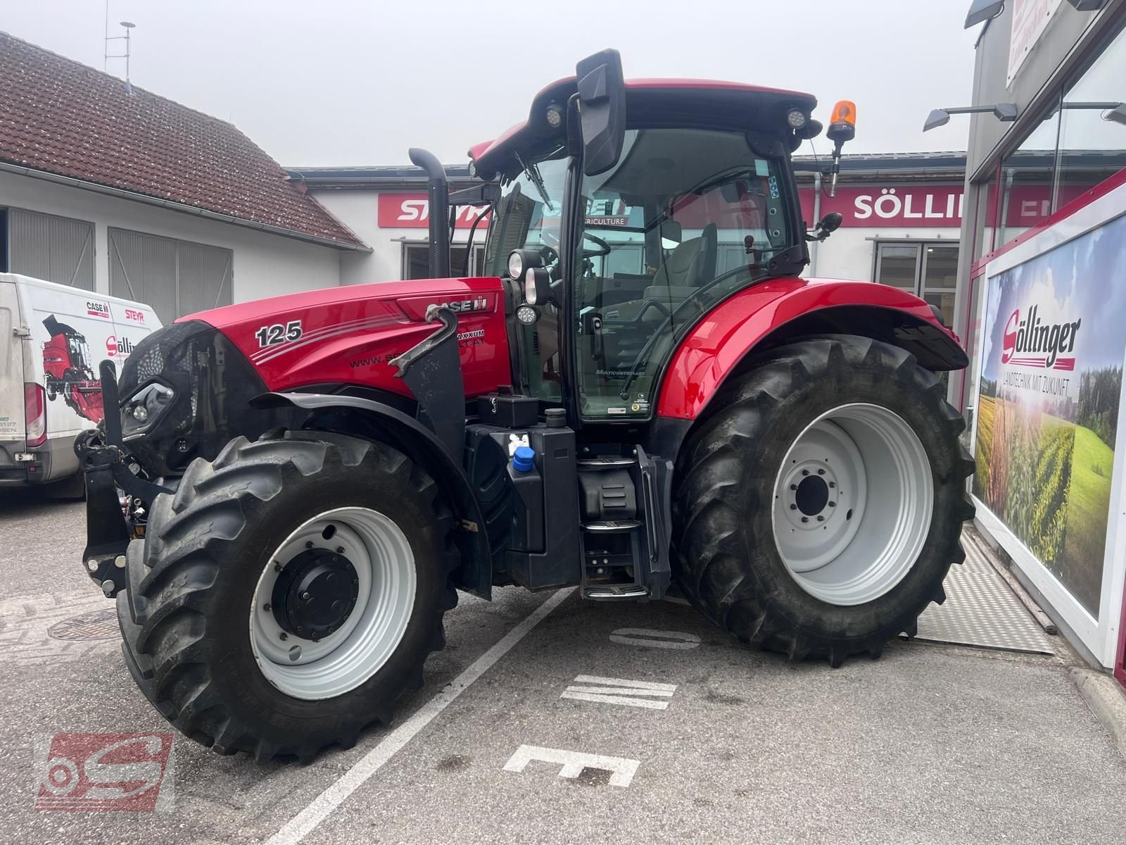 Traktor des Typs Case IH Maxxum 125 Multicontroller, Gebrauchtmaschine in Offenhausen (Bild 10)