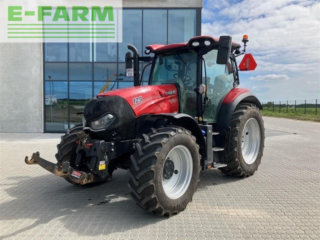 Traktor des Typs Case IH maxxum 125 står på sjælland, Gebrauchtmaschine in AALBORG SV (Bild 1)