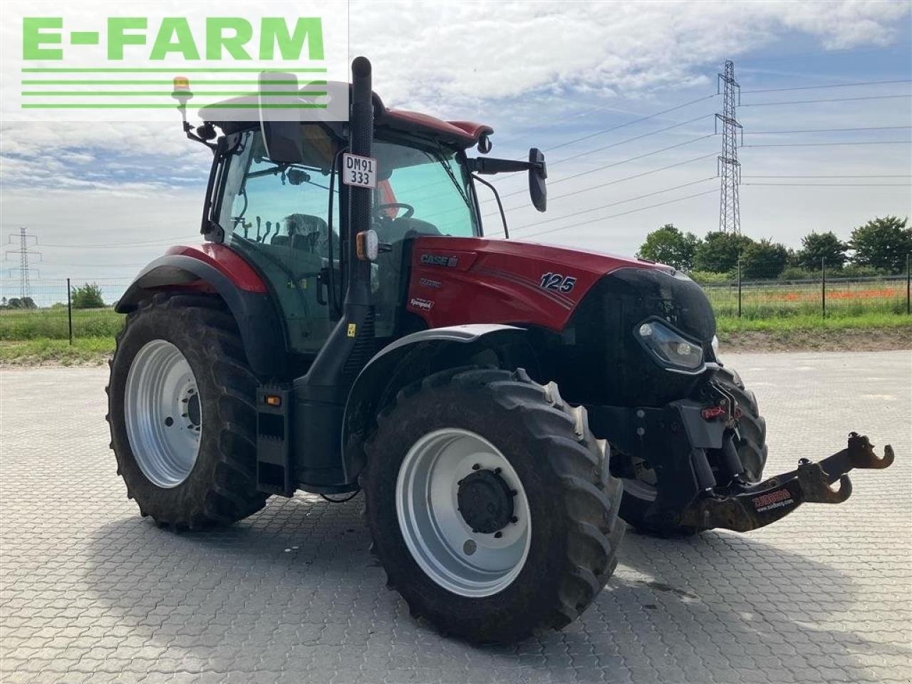 Traktor of the type Case IH maxxum 125 står på sjælland, Gebrauchtmaschine in AALBORG SV (Picture 5)