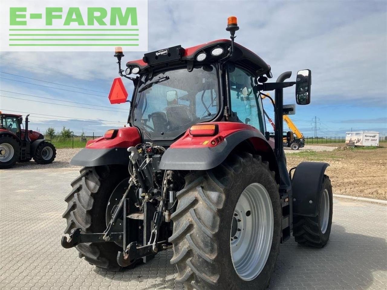 Traktor typu Case IH maxxum 125 står på sjælland, Gebrauchtmaschine w AALBORG SV (Zdjęcie 6)