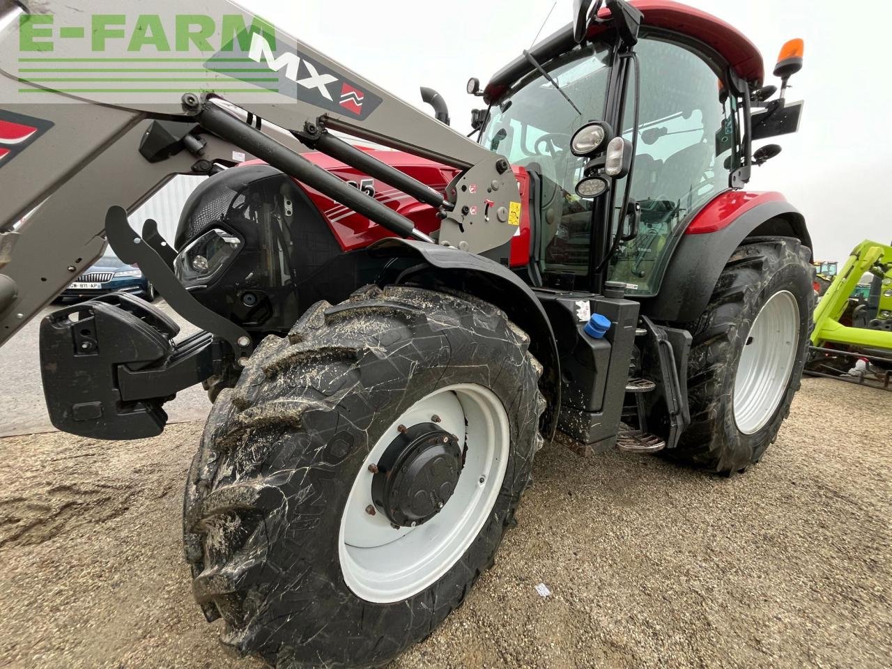 Traktor Türe ait Case IH maxxum 125, Gebrauchtmaschine içinde PONTIVY (56 - MORBIHAN) (resim 1)