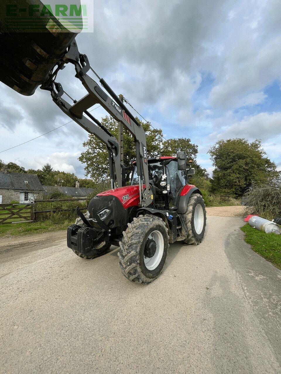 Traktor Türe ait Case IH maxxum 125, Gebrauchtmaschine içinde PONTIVY (56 - MORBIHAN) (resim 2)