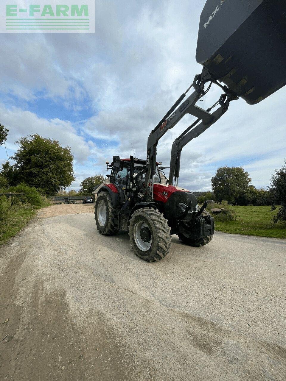 Traktor Türe ait Case IH maxxum 125, Gebrauchtmaschine içinde PONTIVY (56 - MORBIHAN) (resim 3)