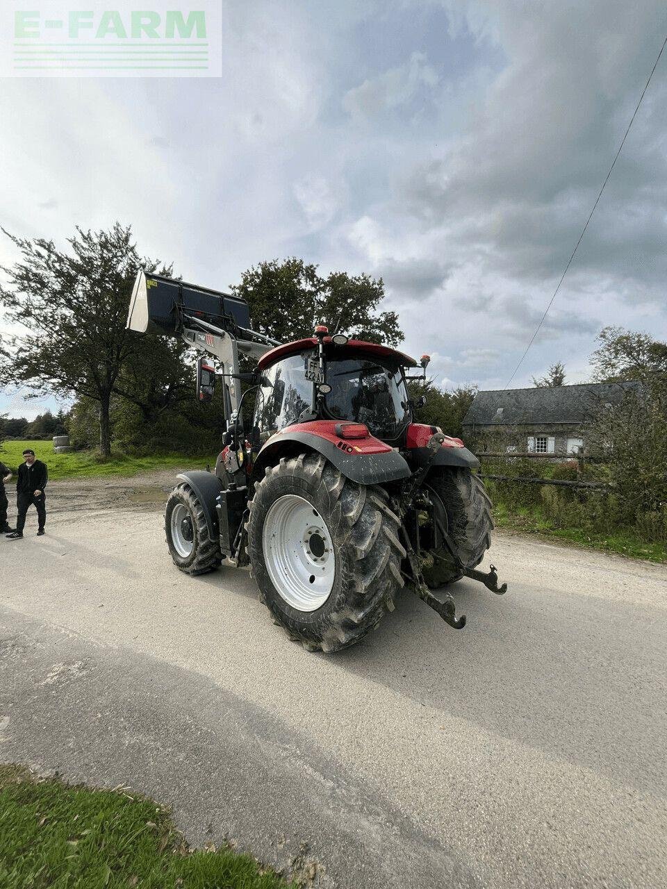 Traktor Türe ait Case IH maxxum 125, Gebrauchtmaschine içinde PONTIVY (56 - MORBIHAN) (resim 4)