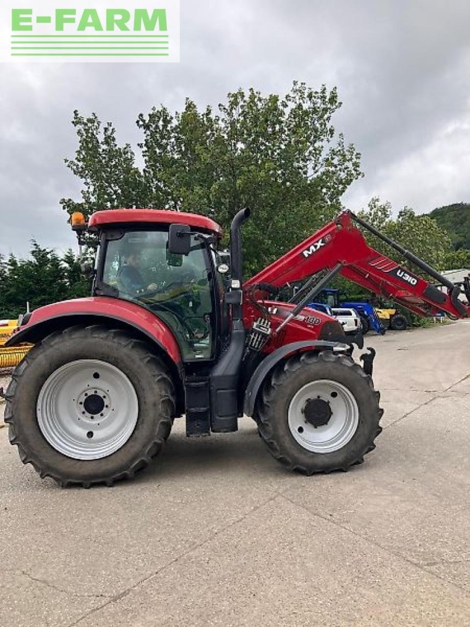 Traktor du type Case IH maxxum 130 cvx CVX, Gebrauchtmaschine en SHREWSBURRY (Photo 9)