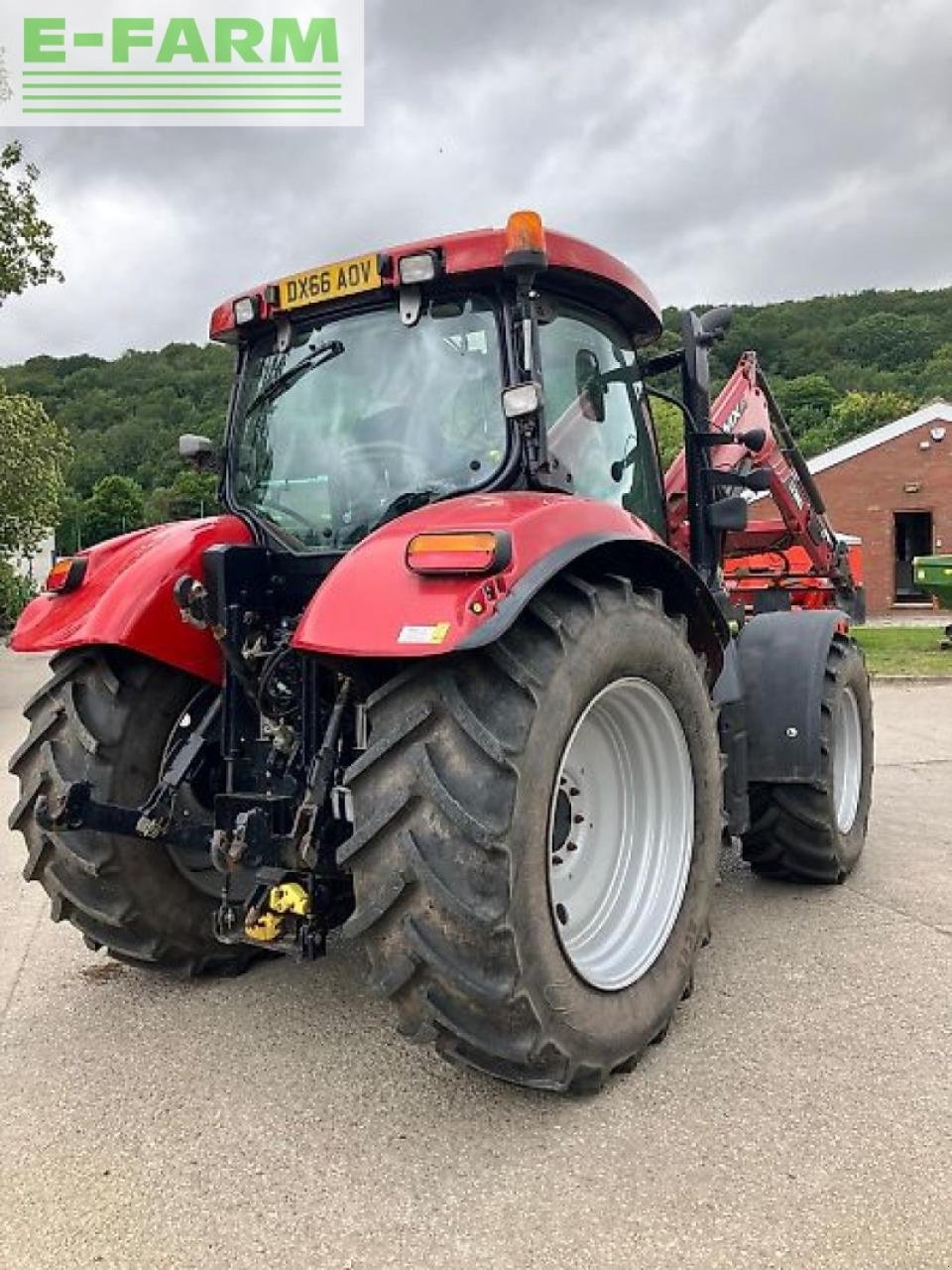 Traktor du type Case IH maxxum 130 cvx CVX, Gebrauchtmaschine en SHREWSBURRY (Photo 10)