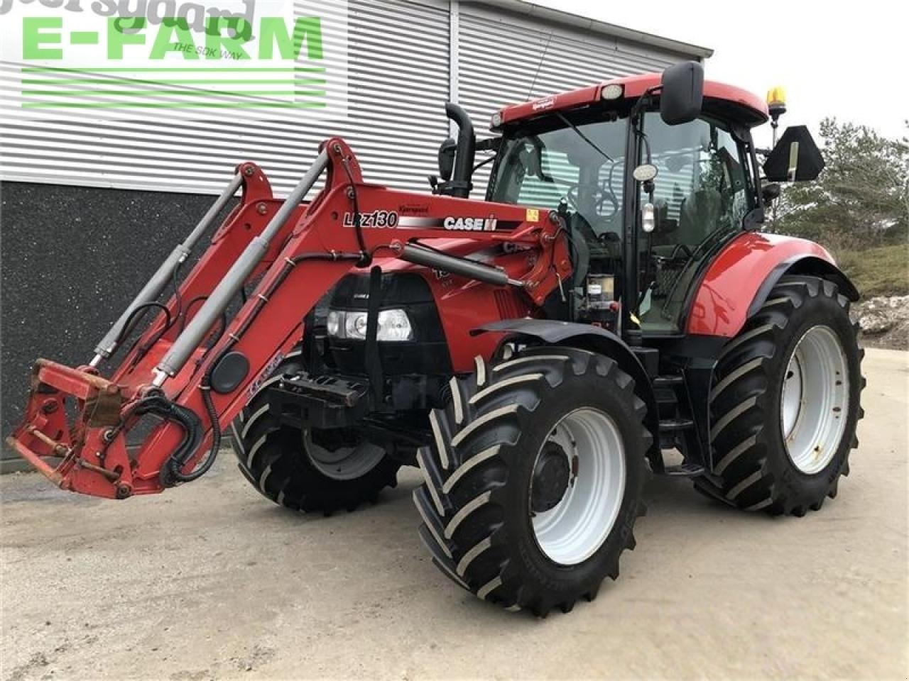 Traktor typu Case IH maxxum 130 cvx m. frontlæsser CVX, Gebrauchtmaschine v AALBORG SV (Obrázek 1)