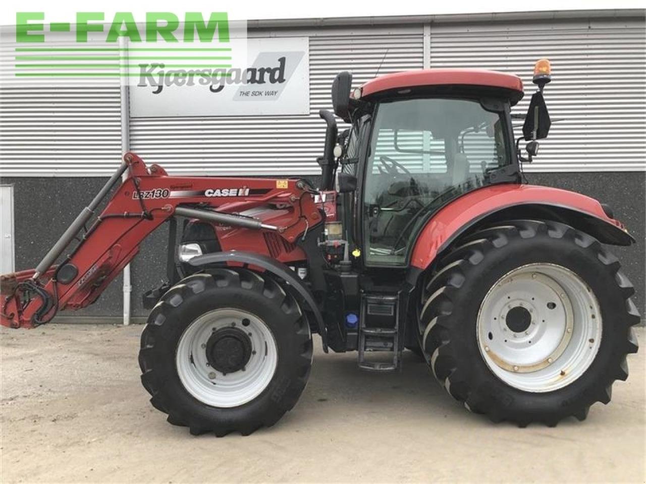 Traktor typu Case IH maxxum 130 cvx m. frontlæsser CVX, Gebrauchtmaschine w AALBORG SV (Zdjęcie 2)