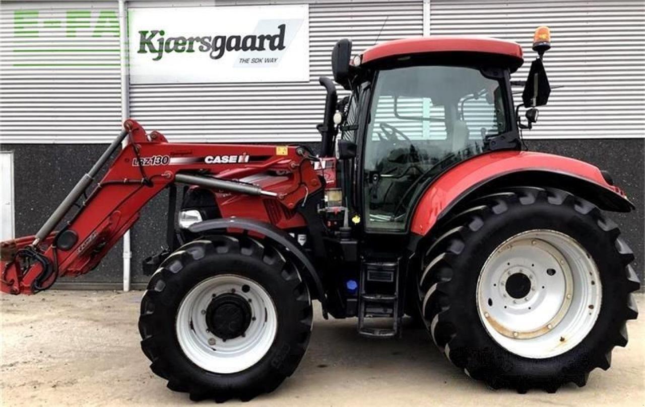 Traktor des Typs Case IH maxxum 130 cvx m. frontlæsser CVX, Gebrauchtmaschine in AALBORG SV (Bild 1)