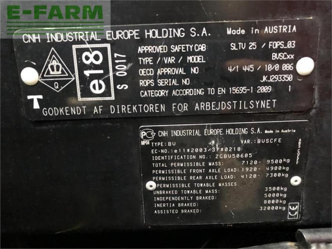 Traktor del tipo Case IH maxxum 130 cvx m. frontlæsser CVX, Gebrauchtmaschine en AALBORG SV (Imagen 14)