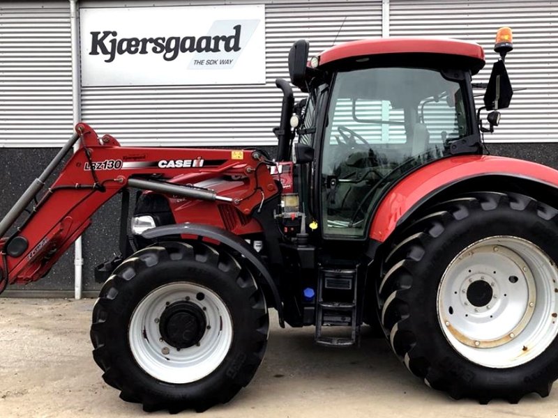 Traktor typu Case IH Maxxum 130 CVX m. frontlæsser, Gebrauchtmaschine w Aalborg SV (Zdjęcie 1)