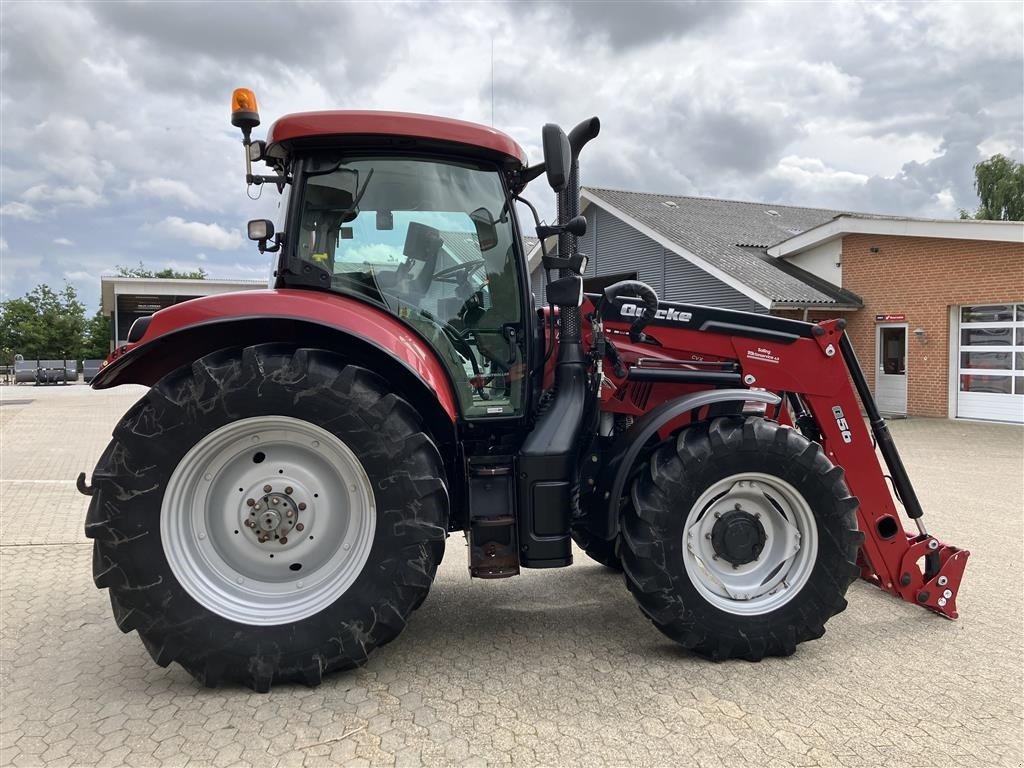 Traktor Türe ait Case IH Maxxum 130 CVX med Ålö Q56 Frontlæsser, Gebrauchtmaschine içinde Spøttrup (resim 8)