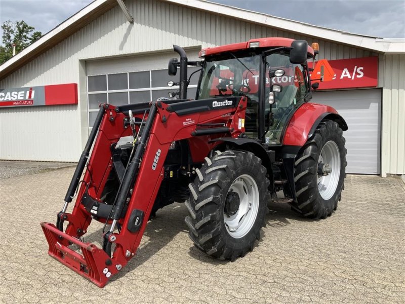 Traktor от тип Case IH Maxxum 130 CVX med Ålö Q56 Frontlæsser, Gebrauchtmaschine в Spøttrup (Снимка 1)