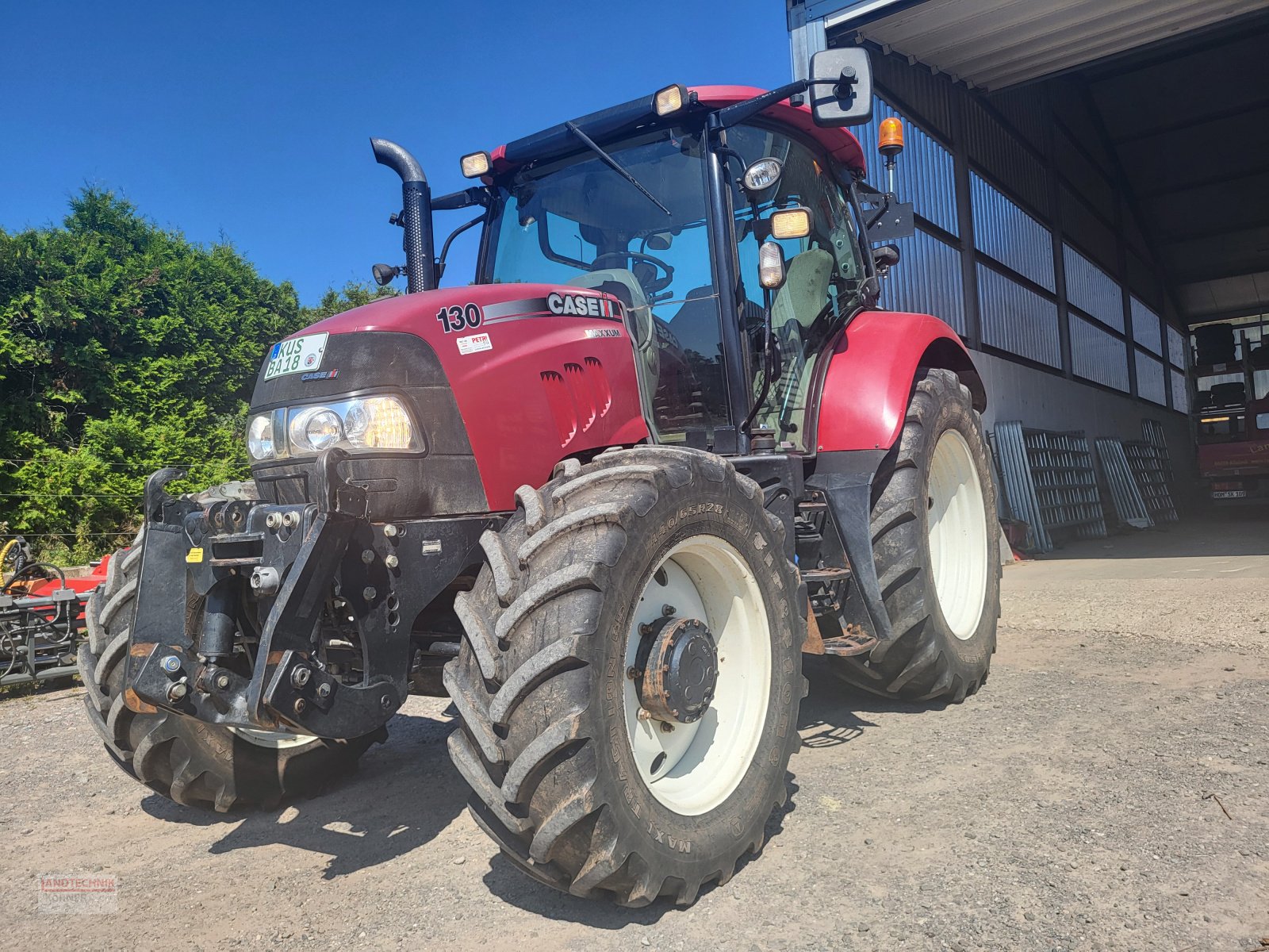 Traktor Türe ait Case IH Maxxum 130, Gebrauchtmaschine içinde Kirkel-Altstadt (resim 1)