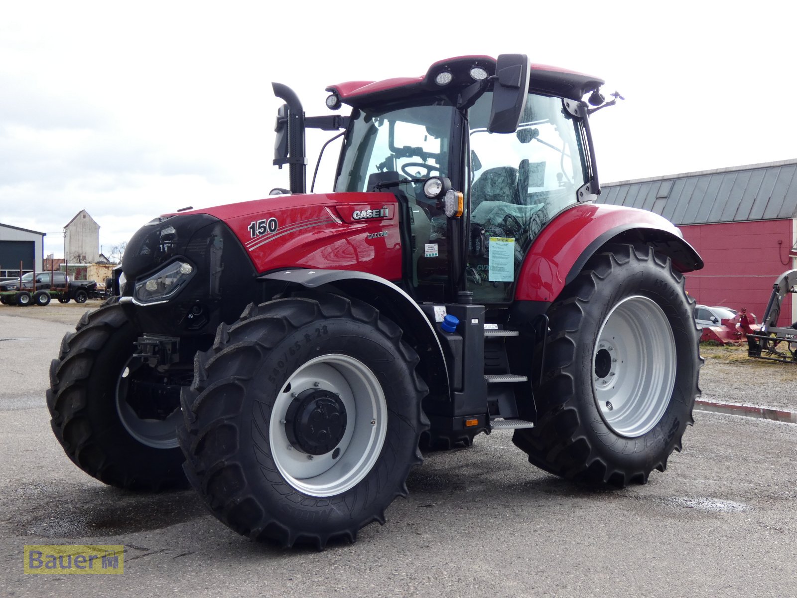 Traktor Türe ait Case IH Maxxum 150 CVX, Neumaschine içinde Kusterdingen (resim 1)