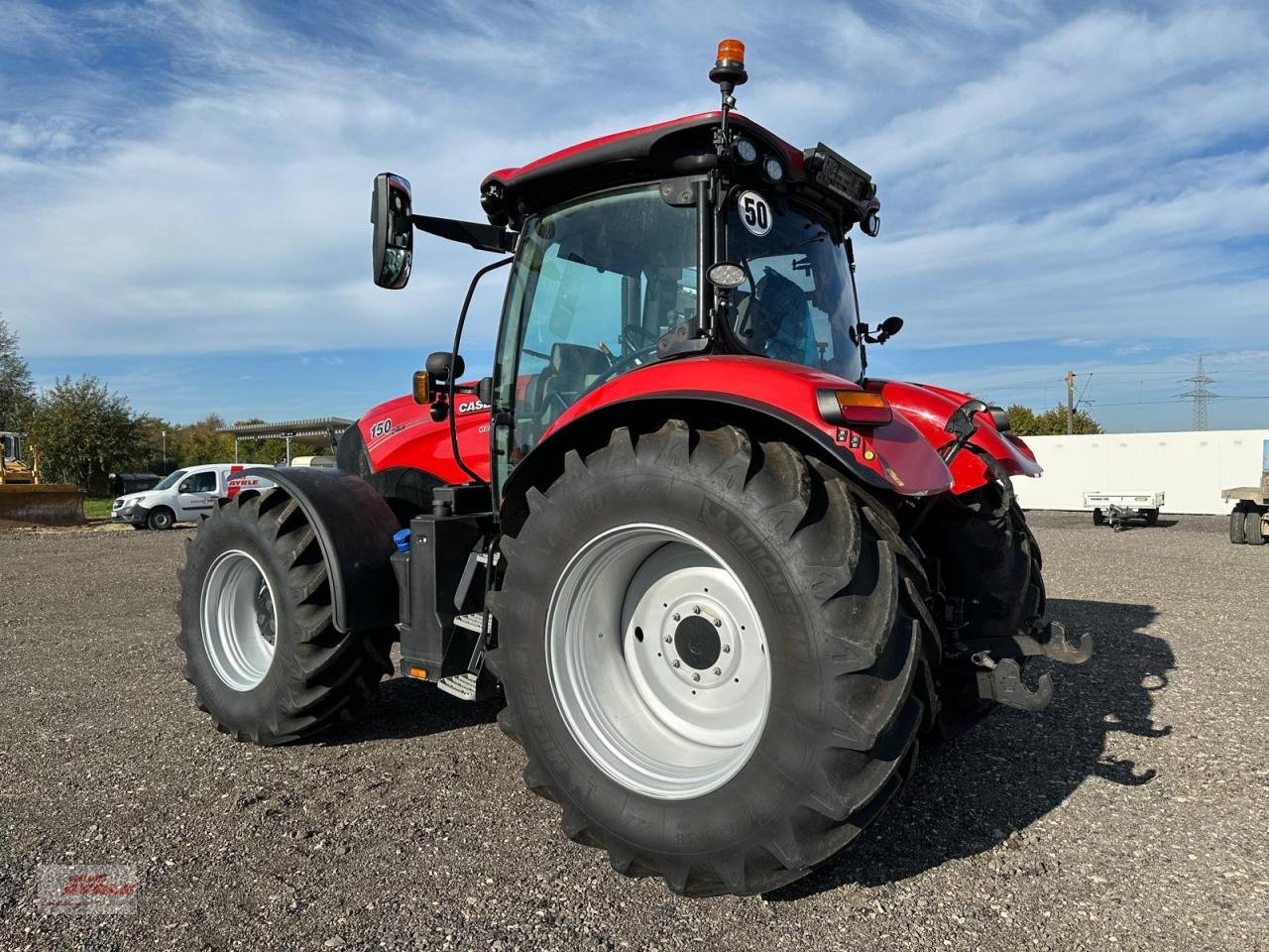 Traktor van het type Case IH Maxxum 150 CVX, Neumaschine in Steinheim (Foto 10)