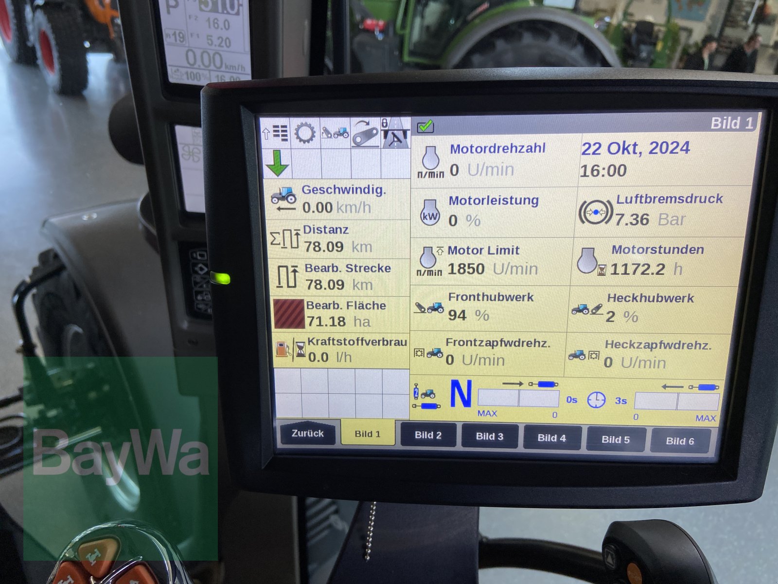 Traktor Türe ait Case IH Maxxum  150  CVX, Gebrauchtmaschine içinde Bamberg (resim 19)