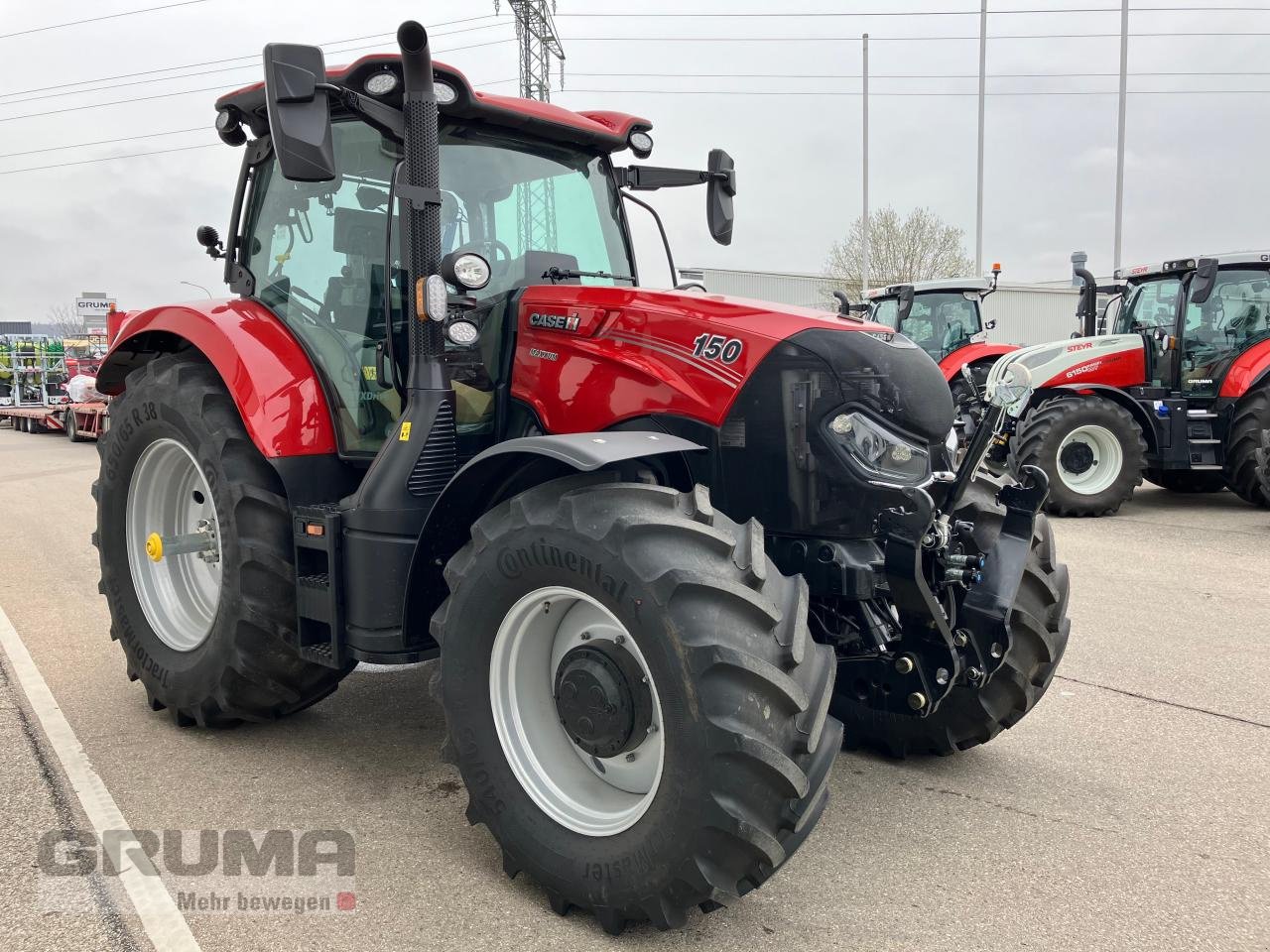 Traktor des Typs Case IH Maxxum 150 CVXDrive, Neumaschine in Friedberg-Derching (Bild 3)