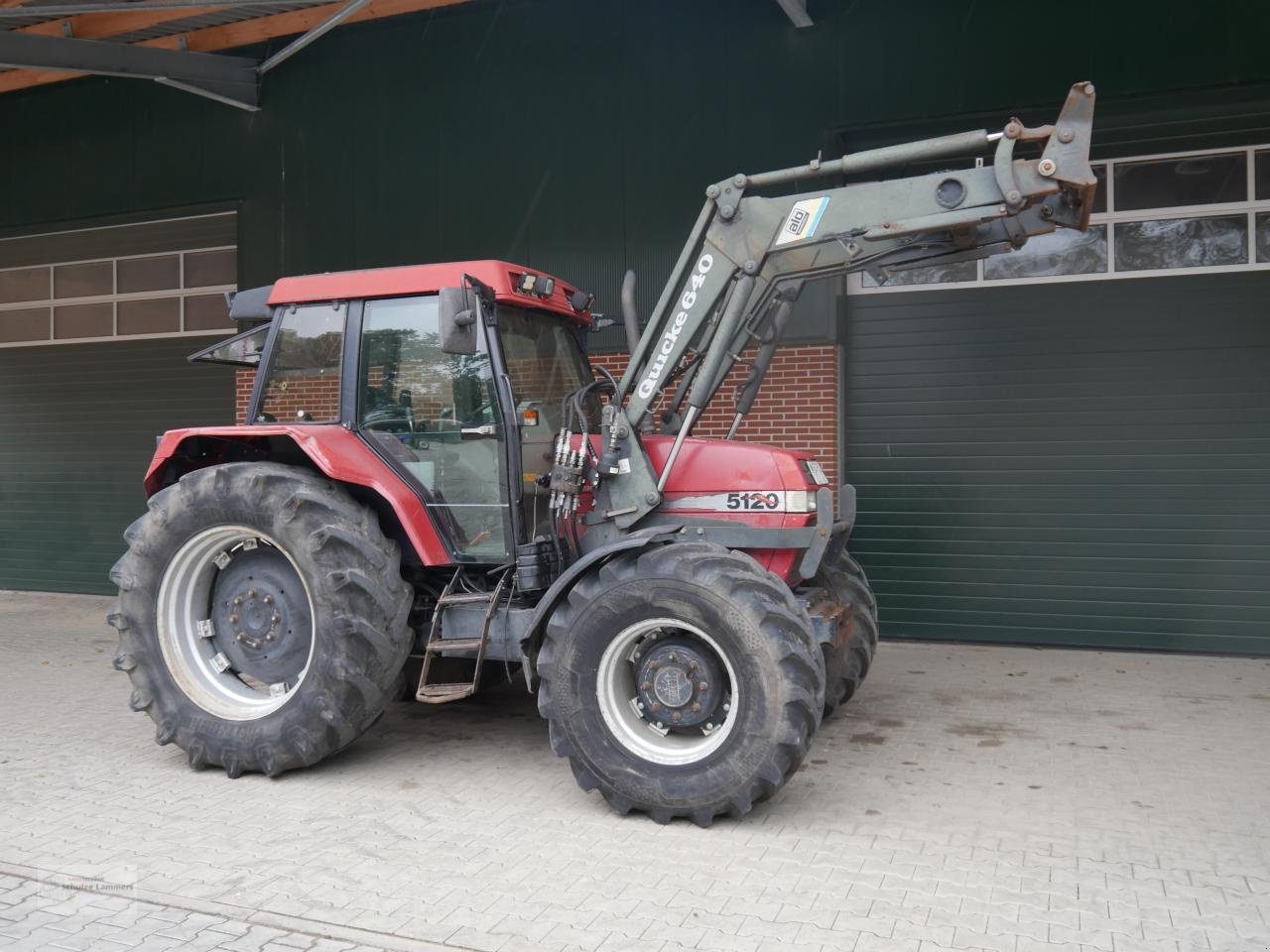 Traktor typu Case IH Maxxum 5120 Quicke Frontlader Druckluft, Gebrauchtmaschine v Borken (Obrázok 1)