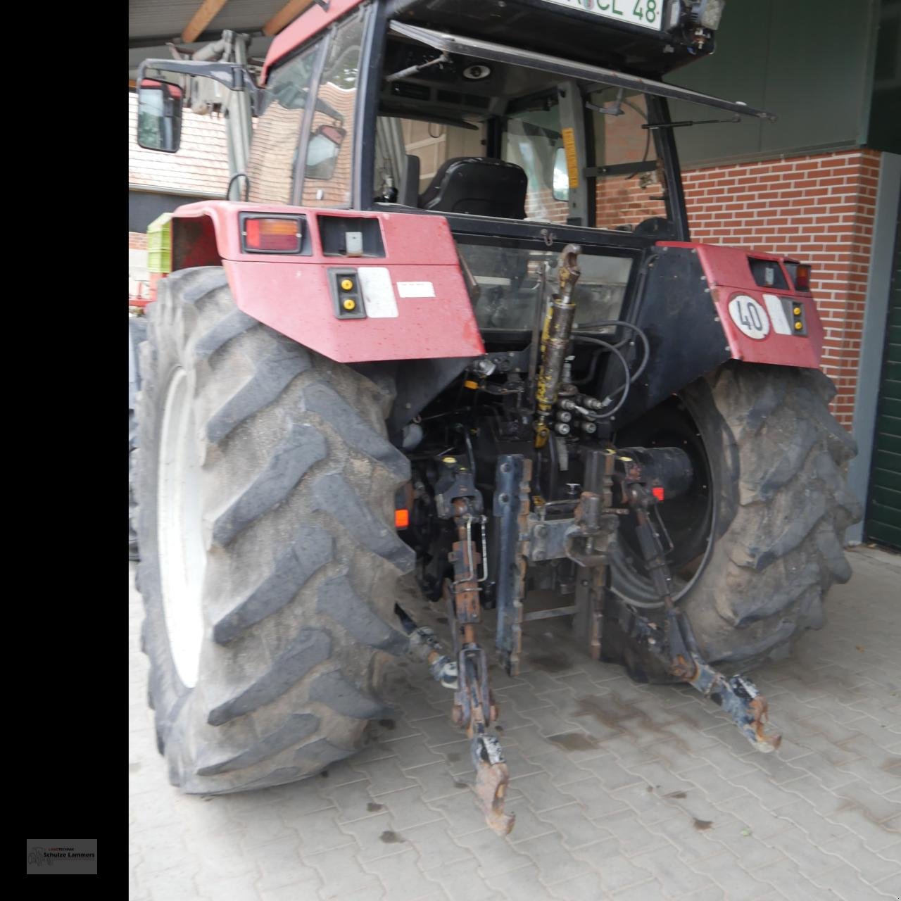 Traktor typu Case IH Maxxum 5120 Quicke Frontlader Druckluft, Gebrauchtmaschine v Borken (Obrázek 7)