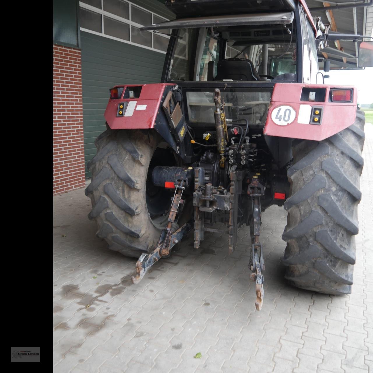 Traktor of the type Case IH Maxxum 5120 Quicke Frontlader Druckluft, Gebrauchtmaschine in Borken (Picture 8)