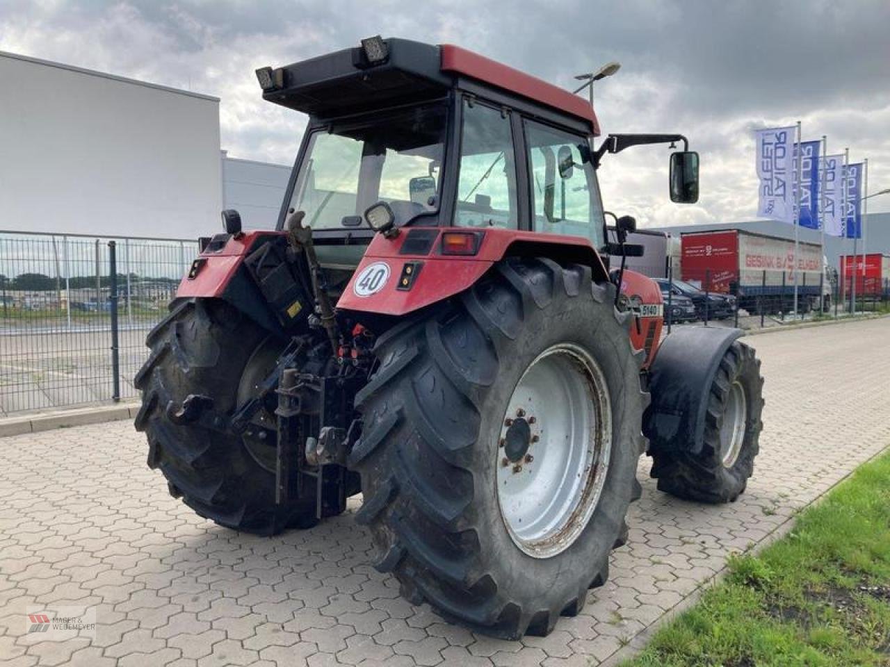 Traktor Türe ait Case IH MAXXUM 5140 PRO MIT FRONTZAPFWELLE, Gebrauchtmaschine içinde Oyten (resim 4)