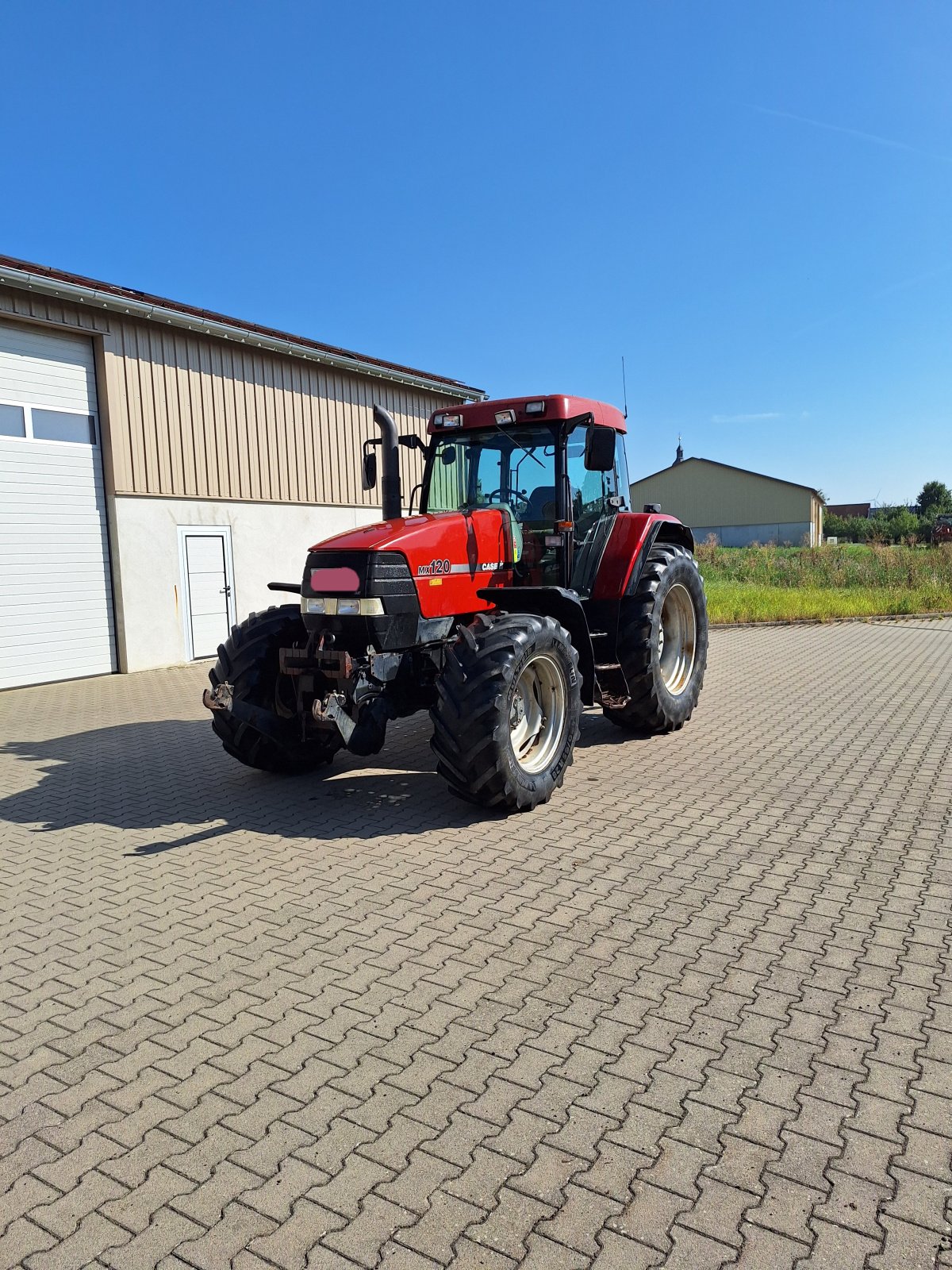 Traktor Türe ait Case IH Maxxum MX 120, Gebrauchtmaschine içinde Sonderhofen (resim 3)