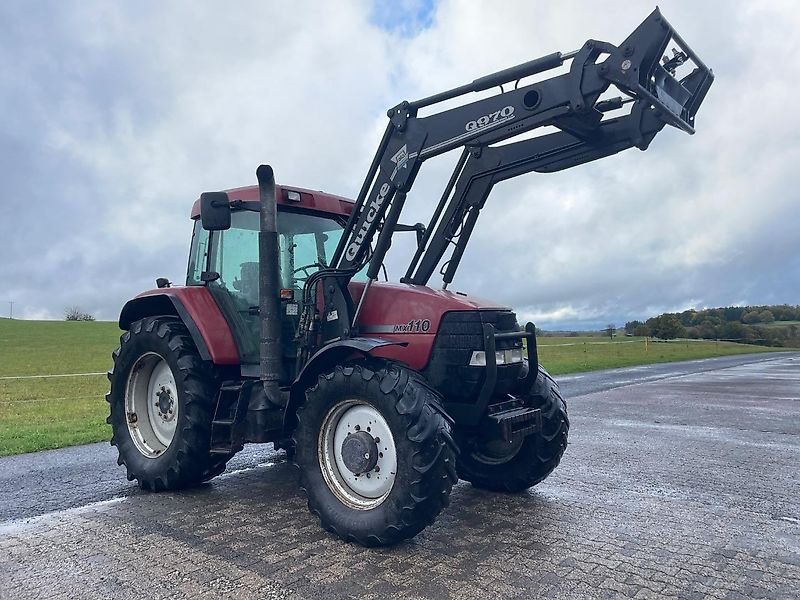 Traktor Türe ait Case IH MX 110 Maxxum mit Frontlader, Gebrauchtmaschine içinde Steinau  (resim 2)