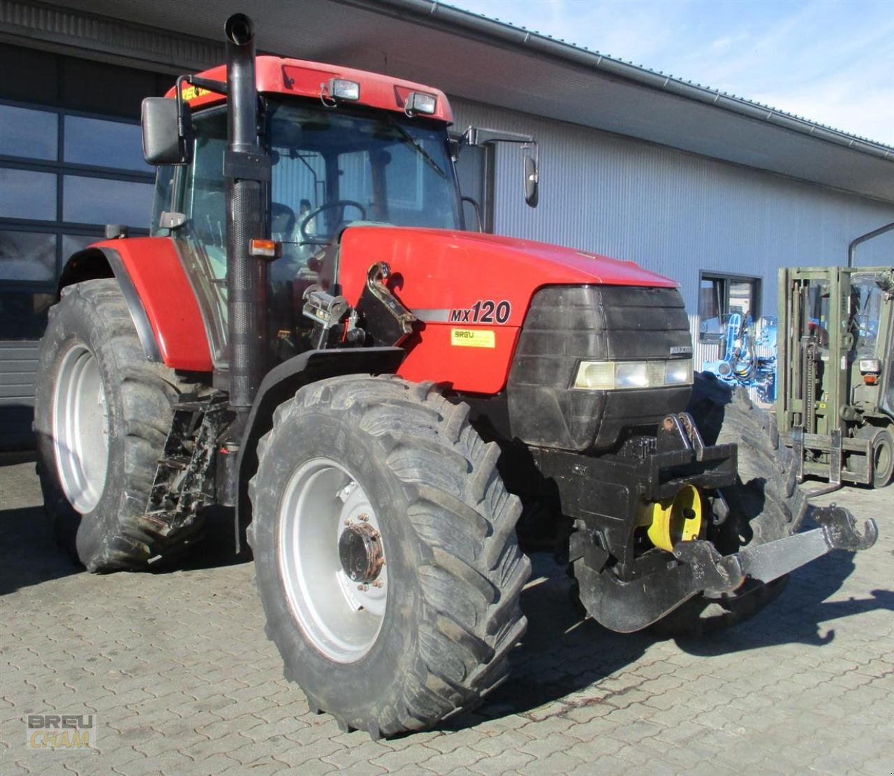 Traktor Türe ait Case IH MX 120, Gebrauchtmaschine içinde Cham (resim 1)