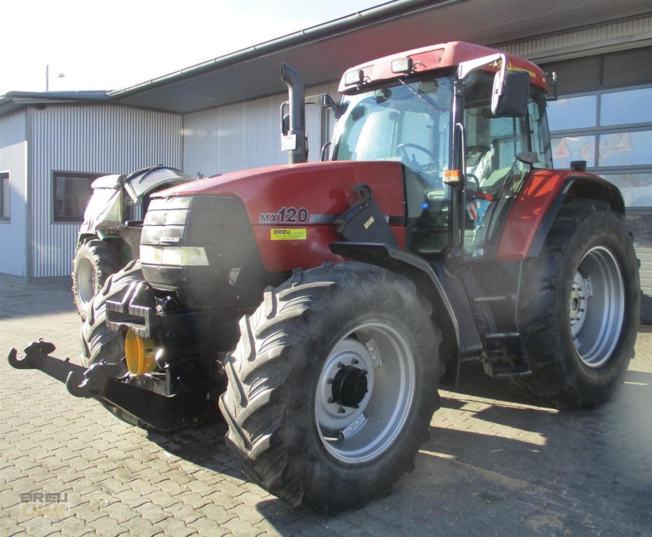 Traktor van het type Case IH MX 120, Gebrauchtmaschine in Cham (Foto 2)