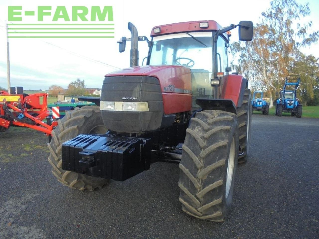 Traktor van het type Case IH mx 135, Gebrauchtmaschine in Authon (Foto 3)