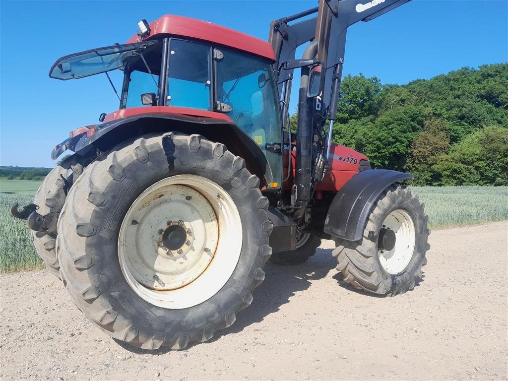 Traktor tip Case IH MX 170 med frontlæsser hydr. Udskydelig trækkrog/hits, Gebrauchtmaschine in Skive (Poză 2)