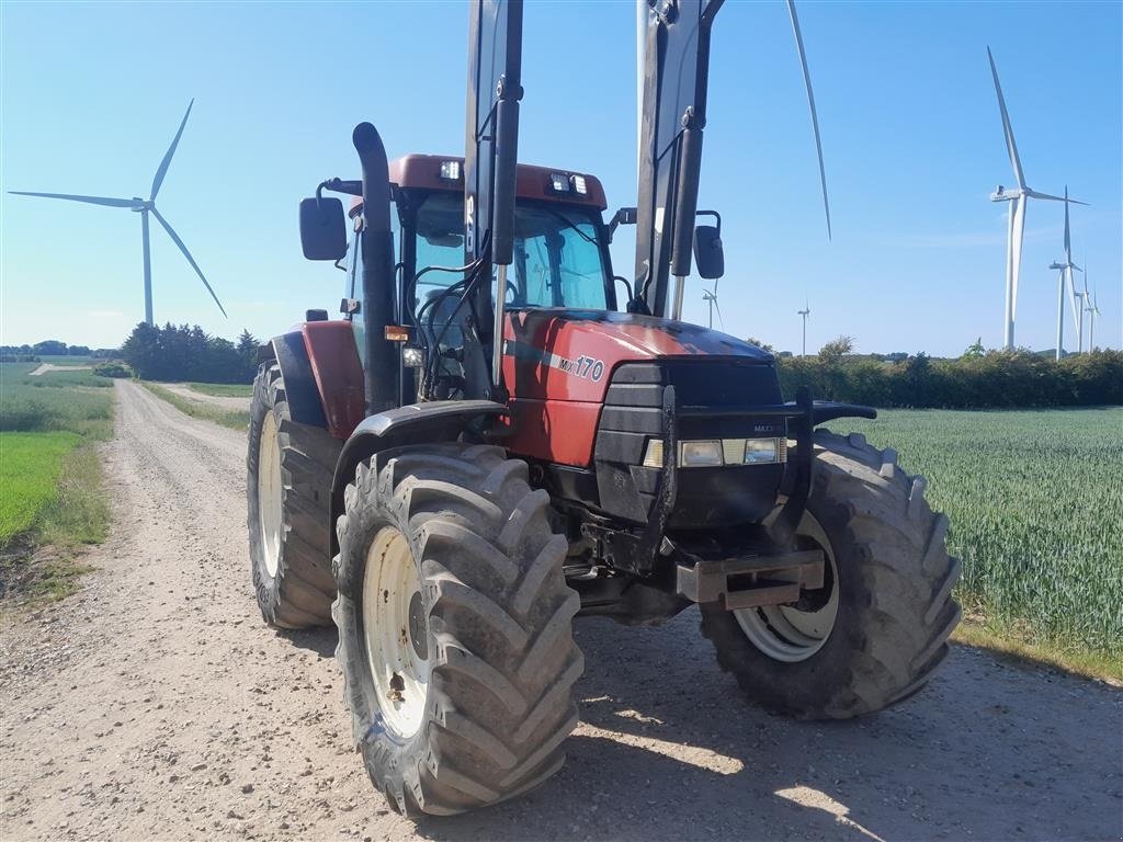 Traktor Türe ait Case IH MX 170 med frontlæsser ÅLØ Q75 med el joystik, Gebrauchtmaschine içinde Skive (resim 2)