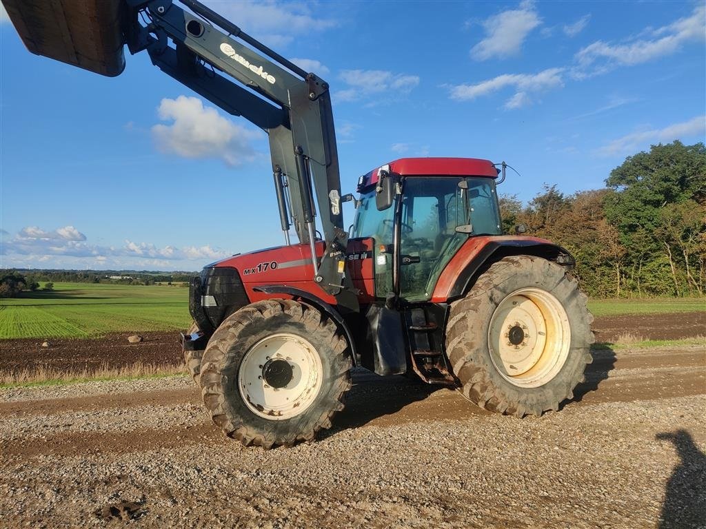 Traktor Türe ait Case IH MX 170 med frontlæsser, Gebrauchtmaschine içinde Skive (resim 1)